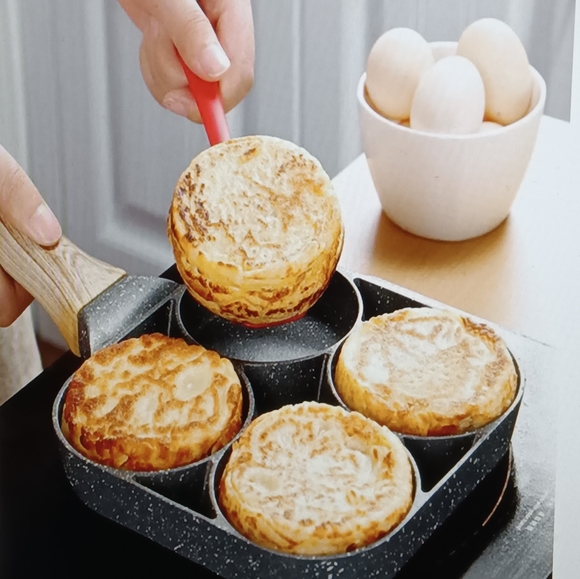 3 Non-stick egg fryer fry pan - Picture 1 of 2